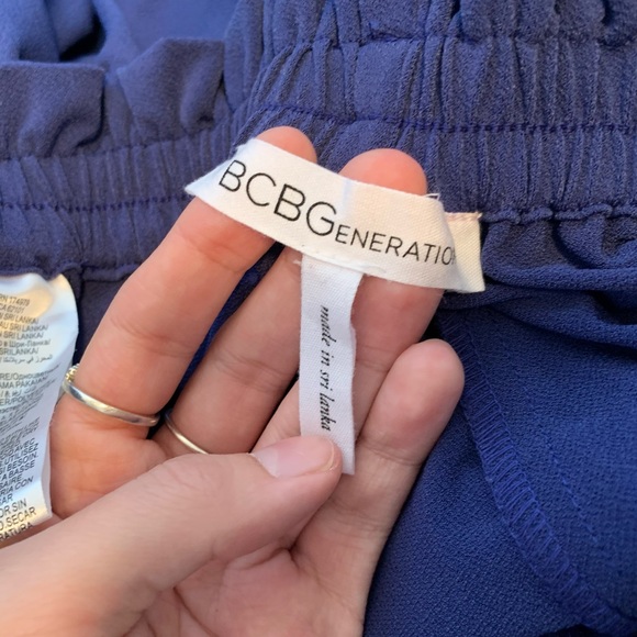 BCBG Paperbag Waist Trousers - Picture 5 of 11